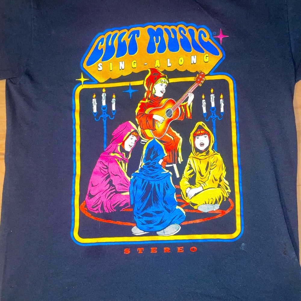 Cult music singalong shirt